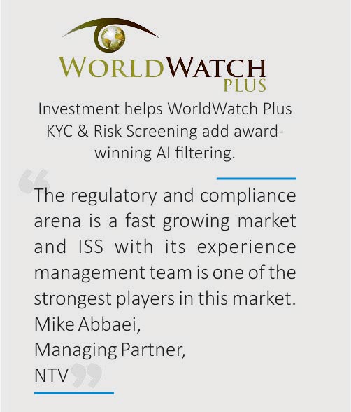 ISS Raises $1.5M to Accelerate WorldWatch Plus Growth; Naples Technology Ventures of Florida Leads the Round